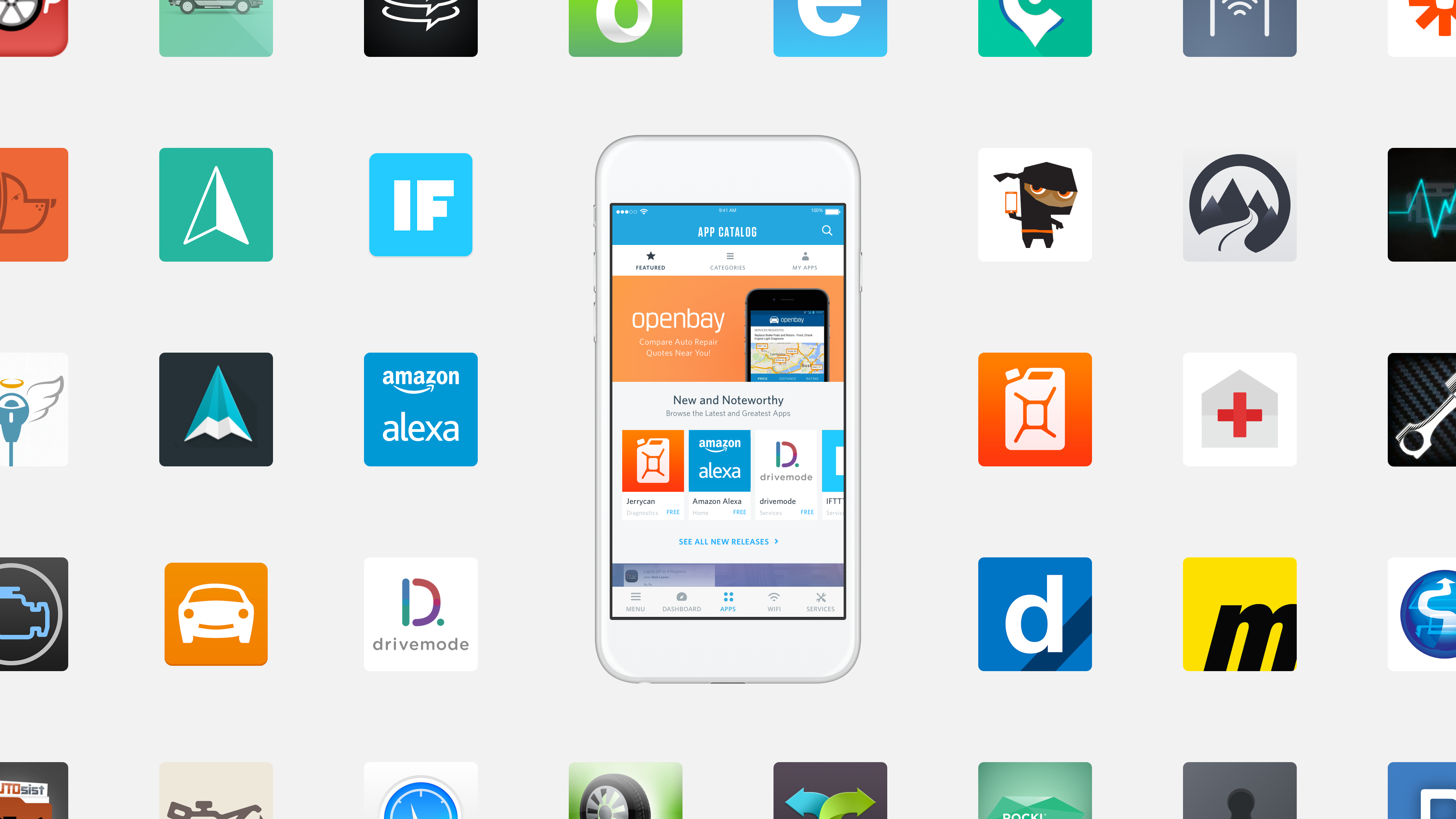 vinli app ecosystem app icons